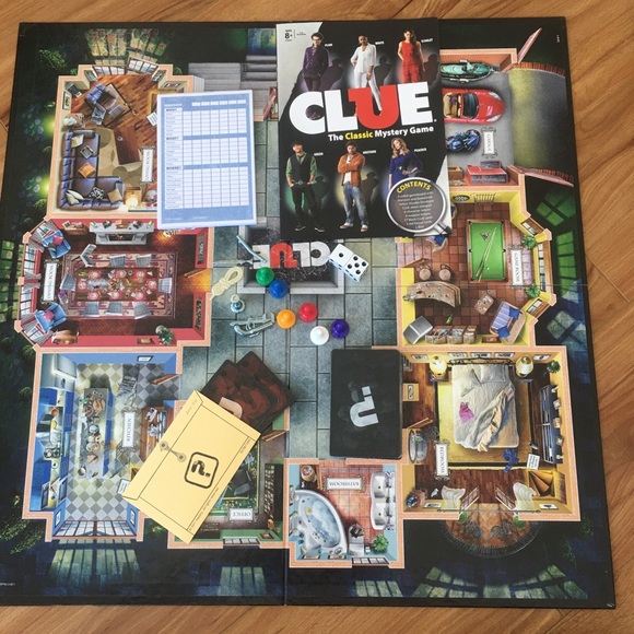 Clue Classic Mystery Game 2013 Mansion + Boardwalk - Picture 2 of 5
